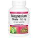 Магний цитрат, 150 мг, вкус лайма, Magnesium Citrate, Natural Factors, 60 жевательных таблеток,  Natural Factors фото 1