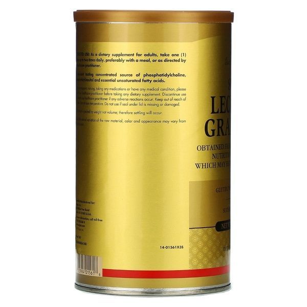 Соевый Лецитин в Гранулах, Soya Lecithin Granules, Solgar, 454 гр.,  Solgar фото