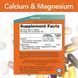 Кальцій і Магній, Calcium & Magnesium 2: 1 Ratio, Now Foods, 100 таблеток,  Now Foods фото 2