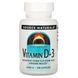 Витамин D3 5000 МЕ, Vitamin D3, Source Naturals, 120 капсул,  Source Naturals фото 2