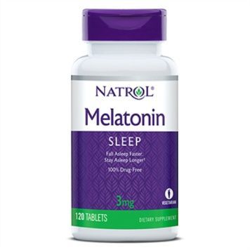 Мелатонін, 3 мг, Melatonin, Natrol, 120 таблеток,  Natrol фото