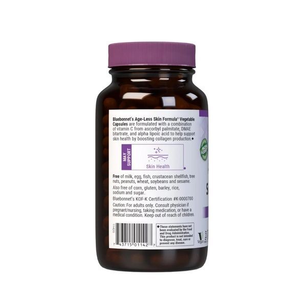 Омолаживающая формула для Кожи, AGE-LESS SKIN FORMULA, Bluebonnet Nutrition, 120 вегетарианских капсул,  Bluebonnet Nutrition фото