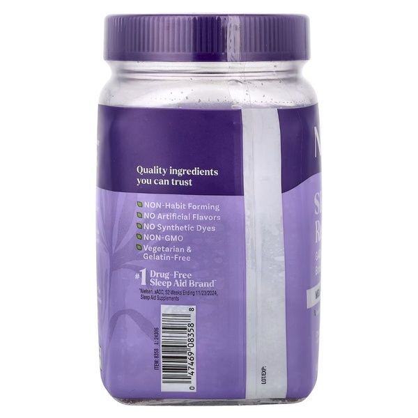 Здоровий сон та відновлення, без мелатоніну, смак вишні, Sleep & Restore, Natrol, 60 жувальних цукерок,  Natrol фото