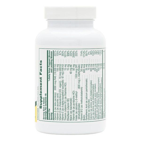 Мультивітаміни Ультрапренатальні, Ultra Prenatal Multivitamin, Natures Plus, 90 таблеток,  Natures Plus фото
