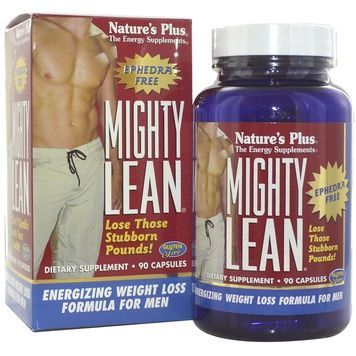 Формула Схуднення для Чоловіків, Mighty Lean, Natures Plus, 90 капсул,  Natures Plus фото