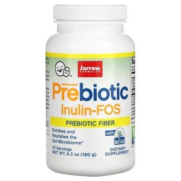 Пребіотик Інулін, Prebiotic Inulin FOS, Jarrow Formulas, порошок, 180 гр.,  Jarrow Formulas фото