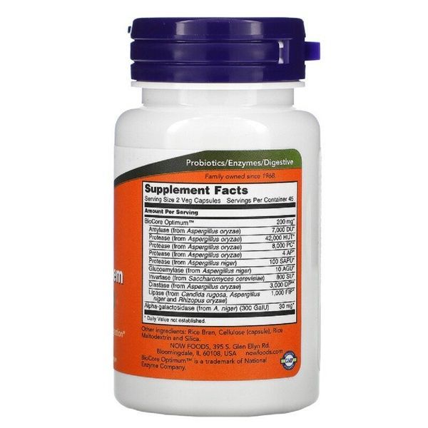 Пищеварительные ферменты Optimal Digestive System, Now Foods, 90 Вегетарианских капсул,  Now Foods фото