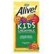 Мультивитамины для Детей, Alive, Nature's Way, Вкус Ягод и Апельсина, 120 жевательных таблеток,  Nature's Way фото 1