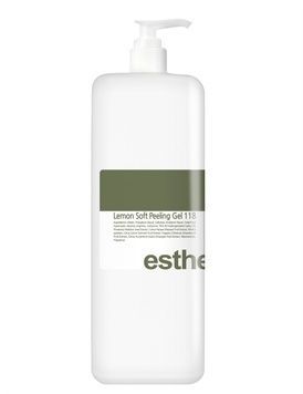 Пілінг-гель для глибокого очищення всіх типів шкіри - Lemon Soft Peeling Gel Esthemax, 1000мл Esthemax фото