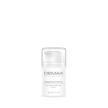 Постпілінговий захисний крем із SPF 25, 50мл Demax фото