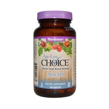 Чоловiчi Мультивiтамiни 50+, Ageless Choice, Bluebonnet Nutrition, 90 каплет,  Bluebonnet Nutrition фото