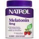 Мелатонін, 5 мг, Зі Смаком Полуниці, Natrol, 90 жувальних таблеток,  Natrol фото 2