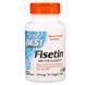 Поддержка Мозга, Фисетин, Fisetin with Novusetin, Doctor's Best, 100 мг, 30 капсул,  Doctor's Best фото 1