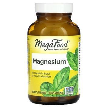 Магний, Magnesium, MegaFood, 90 таблеток,  MegaFood фото