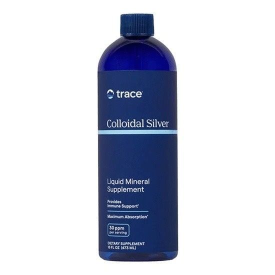 Колоїдне срібло, Colloidal Silver, Trace, 473 мл,  Trace фото