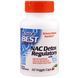 NAC (N-Ацетил-L-Цистеїн) Детоксичні Регулятори, Seleno Excell, Doctor's Best, 60 гелевих капсул,  Doctor's Best фото 1