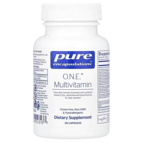 Мультивітаміни, O.N.E. Multivitamin, Pure Encapsulations, 30 капсул,  Pure Encapsulations фото