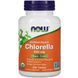 Органічна Хлорелла, Chlorella, Now Foods, 500мг, 200 Таблеток,  Now Foods фото 1