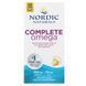 Омега Комплекс с лимоном, Complete Omega, Lemon, Nordic Naturals, 1000 мг, 120 Гелевых Капсул,  Nordic Naturals фото 1