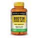 Біотин 5000 мкг, Biotin, Mason Natural, 60 таблеток,  Mason Natural фото 1