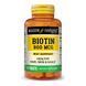 Біотин 800 мкг, Biotin, Mason Natural, 60 таблеток,  Mason Natural фото 2
