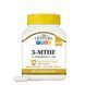 Метилфолат, 1 мг, 5-MTHF, L-Methylfolate, 21st Century, 60 вегетаріанських капсул,  21st Century фото 2