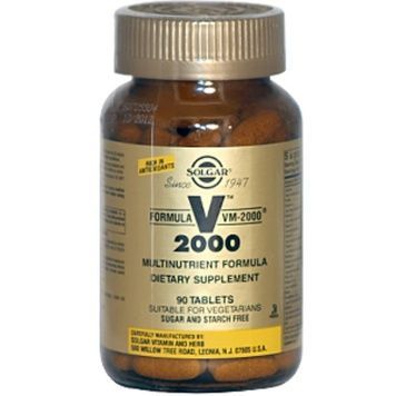 Мультивітамінна Формула, Formula VM-2000, Solgar, 90 Таблеток,  Solgar фото