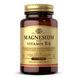 УЦІНКА Магній з вітаміном B6, Magnesium with Vitamin B6, Solgar, 100 таблеток (пошкоджено зовнішню плівку),  Solgar фото 1