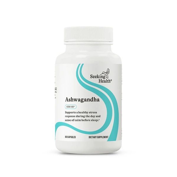 Экстракт ашваганды, 467 мг, Ashwagandha Extract, Seeking Health, 60 капсул,  Seeking Health фото