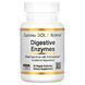 Пищеварительные ферменты, Digestive Enzymes, California Gold Nutrition, 90 вегетарианских капсул,  California Gold Nutrition фото 1