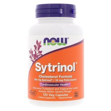Фітостероли для Підтримки Рівня Холестерину, Sytrinol, Now Foods, 120 вегетаріанських капсул,  Now Foods фото