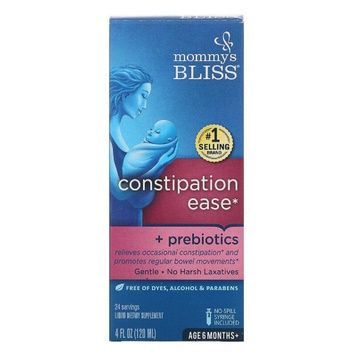 УЦІНКА Дитячий засіб від запору, Baby, Constipation Ease, Mommy's Bliss, 120 мл (м'ята коробка),  Mommy's Bliss фото