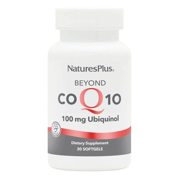 Коэнзим Q10, Убихинол, 100 мг, Beyond CoQ10, Natures Plus, 30 гелевых капсул,  Natures Plus фото