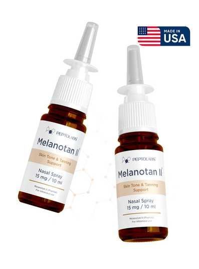Melanotan II (меланотан 2) 15мг/10мл Назальний спрей, 1 шт.15мг – купити Лікарям-косметологам