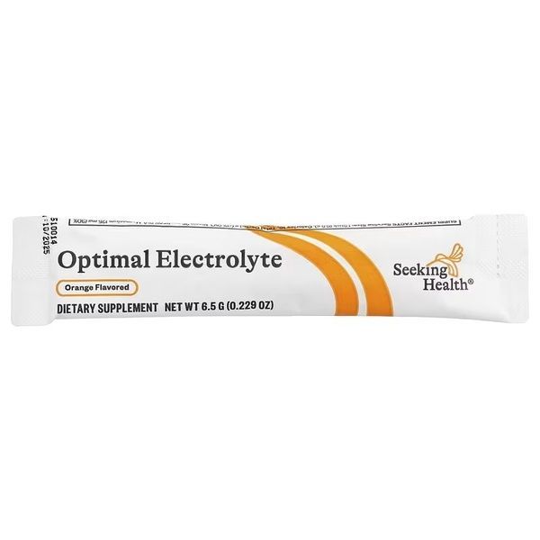 Электролиты, вкус апельсина, Optimal Electrolyte, Seeking Health, 30 стиков,  Seeking Health фото