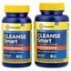 Очищение и детокс, 30-дневная программа, Advanced Cleanse Smart, Renew Life, 2 баночки по 60 вегетарианских капсул,  Renew Life фото 3