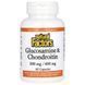 Глюкозамин и хондроитин, Glucosamine & Chondroitin, Natural Factors, 60 капсул,  Natural Factors фото 1