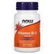 Витамин D3, Vitamin D3, Now Foods, 400 МЕ, 180 желатиновых капсул,  Now Foods фото 2
