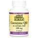 Коензим Q10, 100 мг, Coenzyme Q10, Natural Factors, 30 гелевих капсул,  Natural Factors фото 1