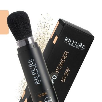 Фізична сонцезахисна пудра-пензлик з spf 50 pupo powder KB Pure, 3.4мл KB Pure фото