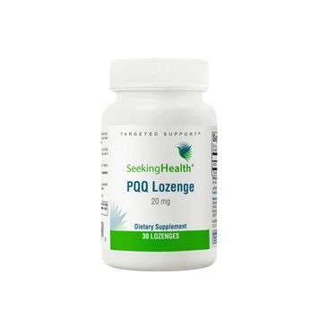 Пірролохінолінхінон PQQ, 20 мг, PQQ Lozenge, Seeking Health, 30 льодяників,  Seeking Health фото