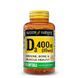 Витамин D3, 10 мкг (400 МЕ), Vitamin D3, Mason Natural, 100 гелевых капсул,  Mason Natural фото 3