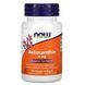 Астаксантин, Astaxanthin, 4 мг, Now Foods, 60 желатинових капсул,  Now Foods фото 1