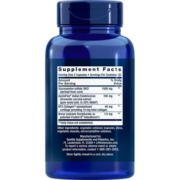 Комплекс для поддержки суставов, ArthroMax Advanced with NT2 Collagen & Apr&egrave;sFlex, Life Extension, 60 капсул,  Life Extension фото