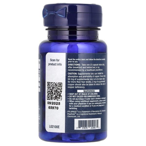 Відновлення Шлунка, Gastro-Ease, Life Extension, 60 вегетаріанських капсул,  Life Extension фото