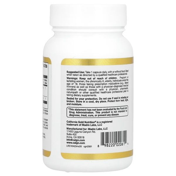 Підтримка під час менопаузи, Menopause Support, California Gold Nutrition, 30 вегетеріанських капсул,  California Gold Nutrition фото