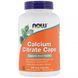 Цитрат кальция, Calcium Citrate Caps, Now Foods, 240 вегетарианских капсул,  Now Foods фото 2