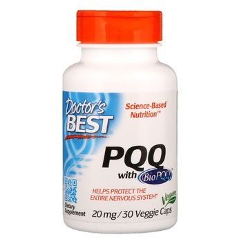 Пірролохінолінхінон PQQ, Doctor's Best, 20 мг, 30 вегетарианских капсул,  Doctor's Best фото