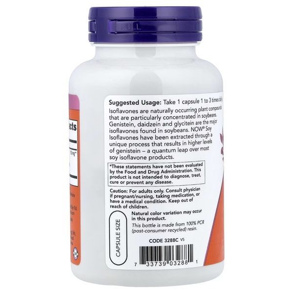 Соевые Изофлавоны, 150 мг, Soy Isoflavones, Now Foods, 120 вегетарианских капсул,  Now Foods фото