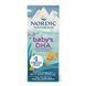 Риб'ячий жир (ДГК) для Дітей з Вітаміном D3, Baby's DHA, with Vitamin D3, Nordic Naturals, 2 Жидких Унції (60 мл),  Nordic Naturals фото 1